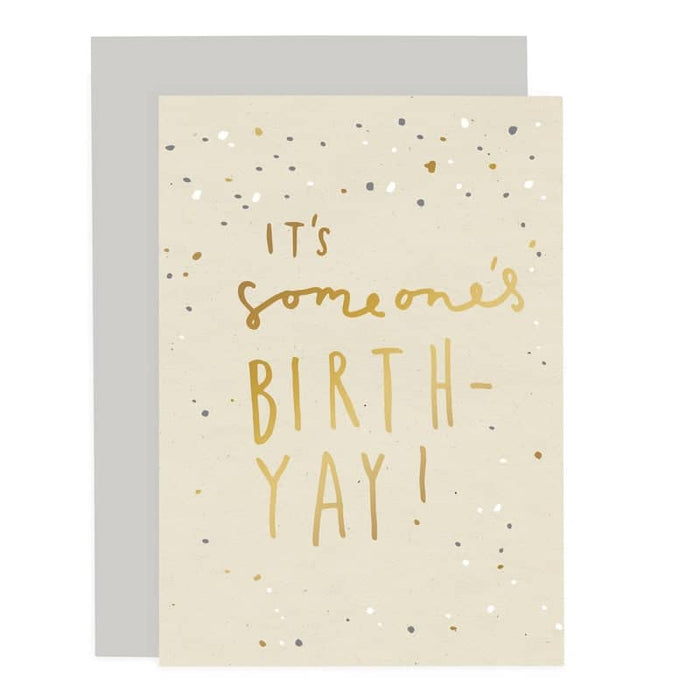 Someone's Birth-yay Card