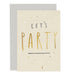 let's party greeting card