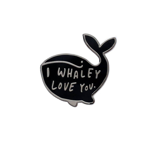 I whaley love you enamel pin