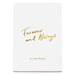 Forever and always Personalised Notebook