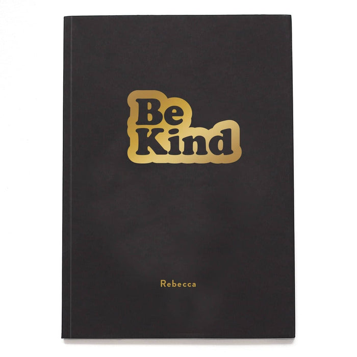 Be Kind Words Personalised Notebook