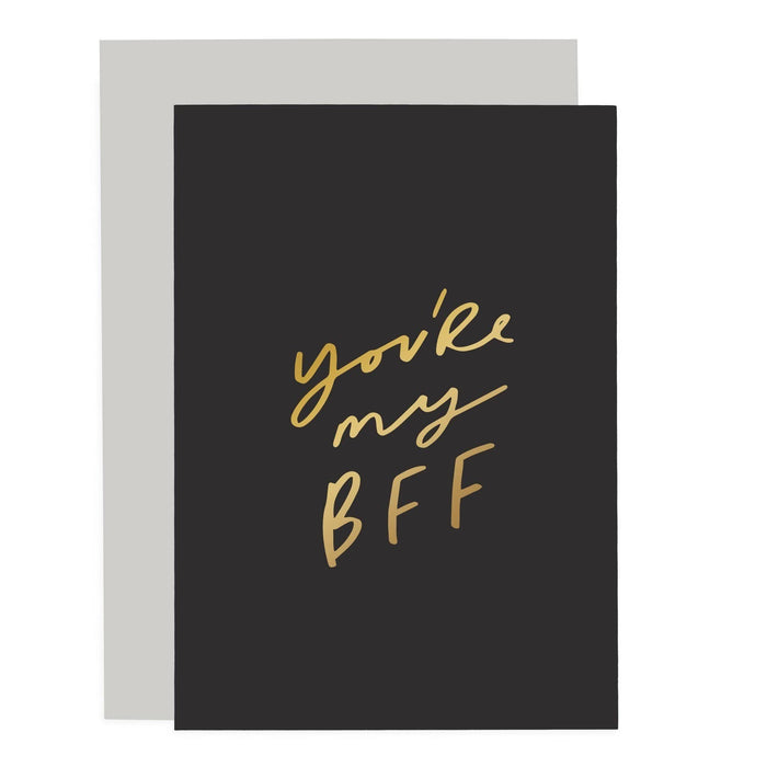 You're my BFF Sentiments Card