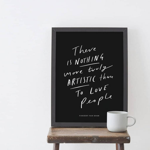 Love Quote Art Print