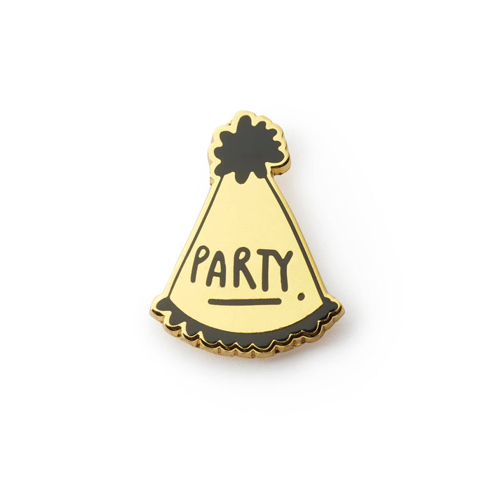 Party hat small enamel pin