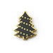Christmas tree enamel pin