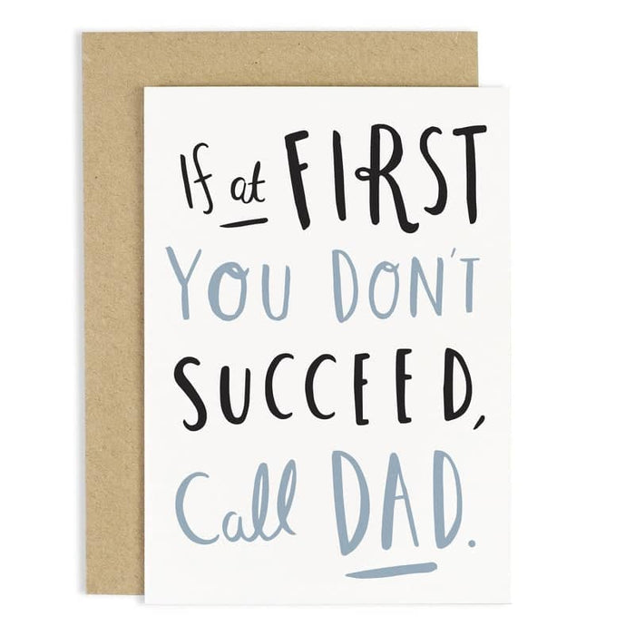 CALL DAD FATHER'S DAY CARD