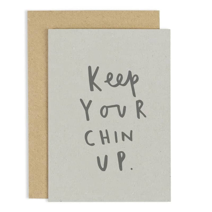 keep your chin up card