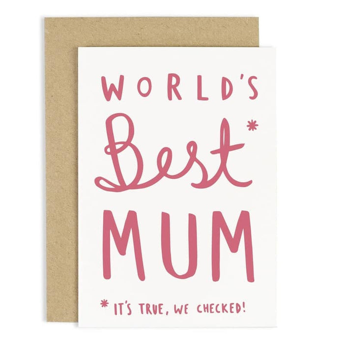 World's Best Mum Card