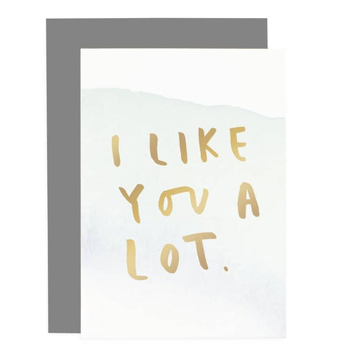 I like you a lot card