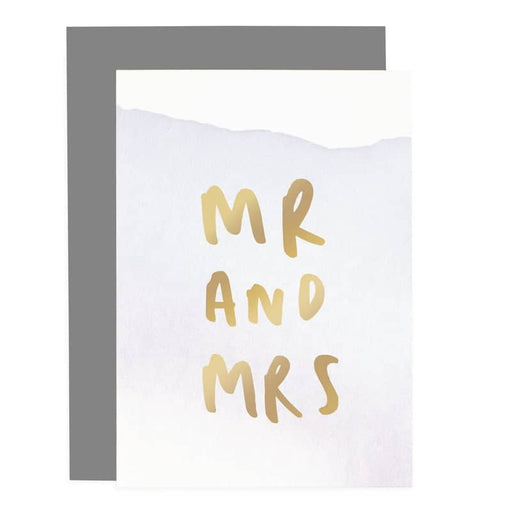 mr and mrs card