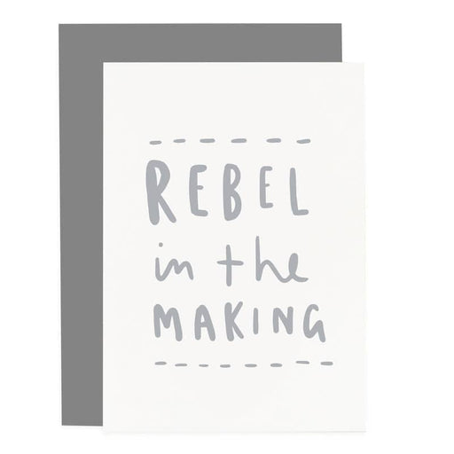 rebel in the making card