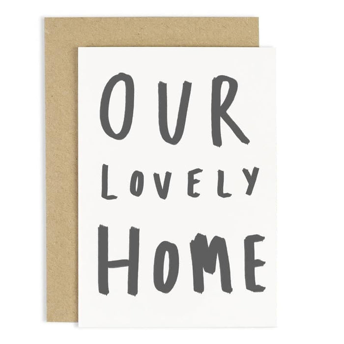 our lovely home card