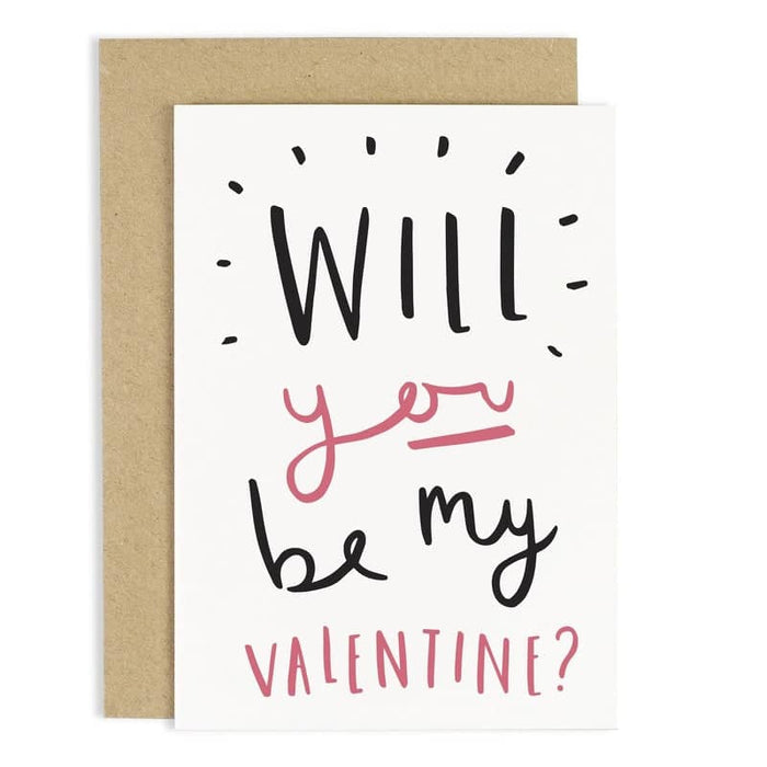Will You Be My Valentine Card