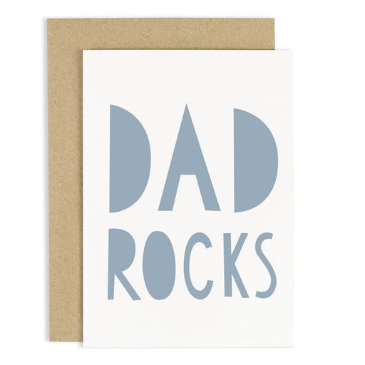 dad rocks card