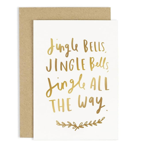 jingle bells christmas card