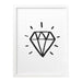 personalised diamond print