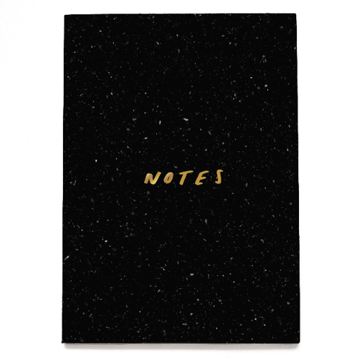 Black Notes Notebook