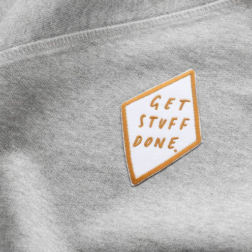 motivational embroidered patch