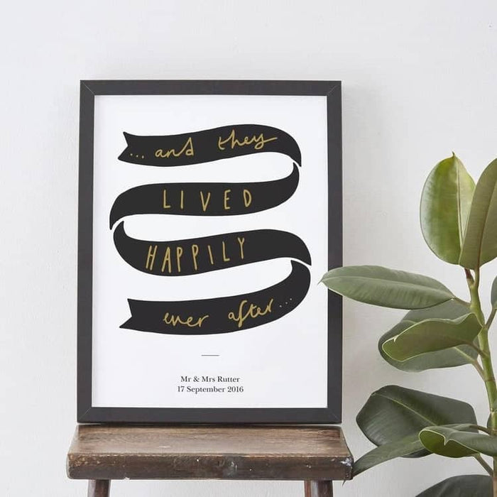 Happily ever after print