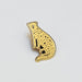 leopard pin badge