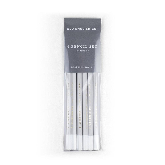 HB Pencils - Grey and White