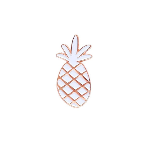 pineapple enamel pin