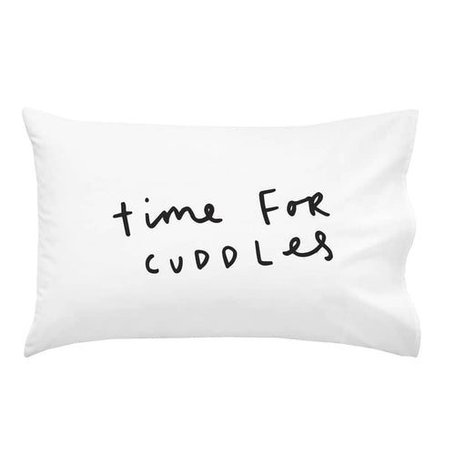time for cuddles pillow case