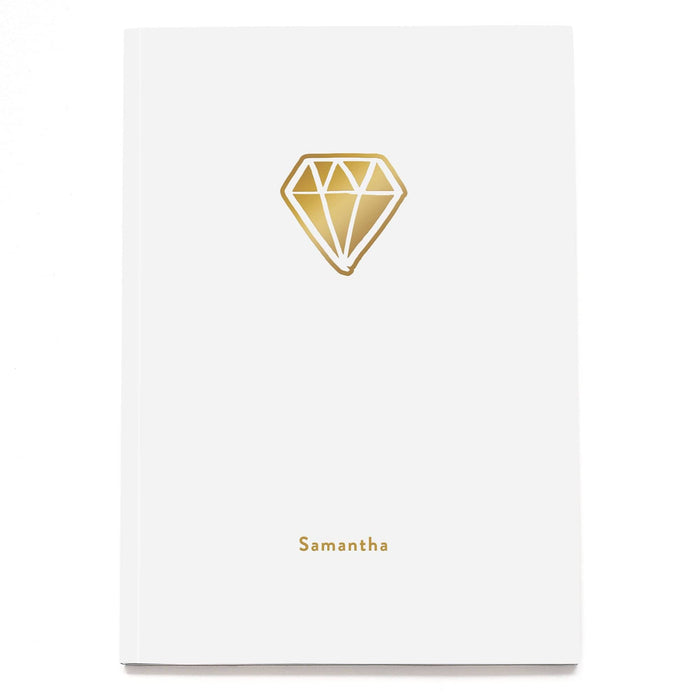 Diamond Personalised Notebook