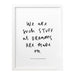 we are such stuff as dreams print