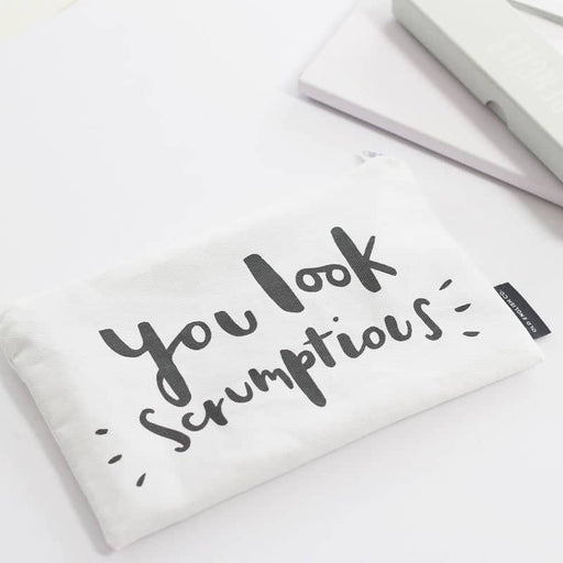 you look scrumptious make up pouch