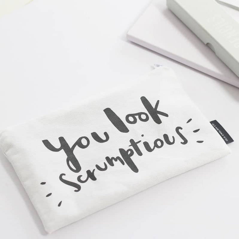 You Look Scrumptious Make Up Pouch — Old English Company