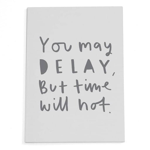 you may delay time a5 kraft notebook